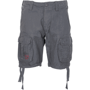 Surplus Kalhoty krátké Airborne Vintage Shorts antracitové 7XL