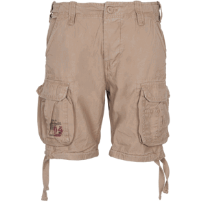 Surplus Kalhoty krátké Airborne Vintage Shorts béžové L