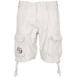 Surplus Kalhoty krátké Airborne Vintage Shorts bílá opraná XL