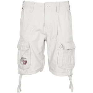 Surplus Kalhoty krátké Airborne Vintage Shorts bílá opraná XXL