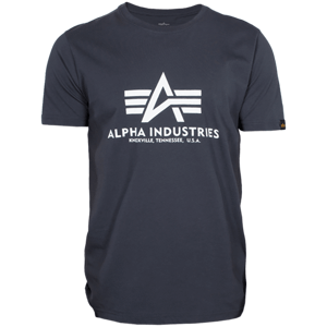 Alpha Industries Tričko  Basic T-Shirt navy XS