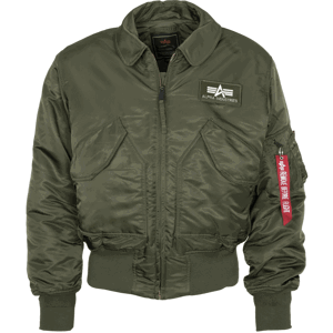 Alpha Industries Bunda  CWU 45 dark olive M