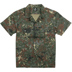 Brandit Košile US Hemd 1/2 flecktarn XXL