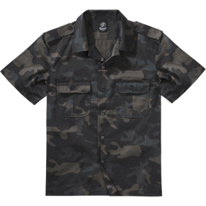 Brandit Košile US Hemd 1/2 darkcamo 4XL