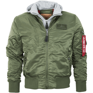 Alpha Industries Bunda  MA-1 D-Tec šalvějová M