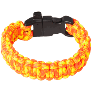 Náramek Paracord KOBRA žlutá | oranžová S