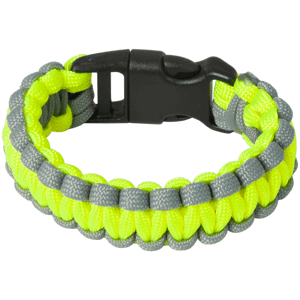 Náramek Paracord NEON žlutá L