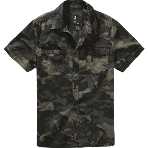 Brandit Košile Roadstar Shirt 1/2 darkcamo XXL