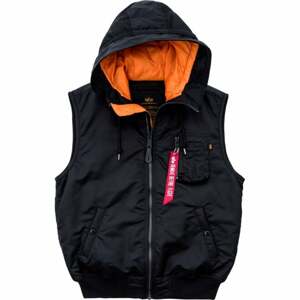 Alpha Industries Vesta  MA-1 Vest Hooded černá S