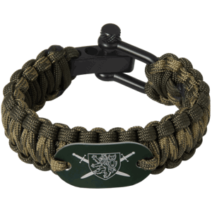 Náramek Paracord AČR - znak zelený M/L