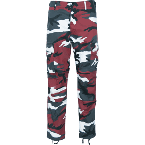 Kalhoty BDU-MMB red camo XL