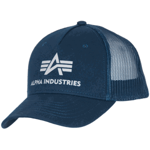 Alpha Industries Čepice  Baseball Basic Trucker Cap rep. modrá