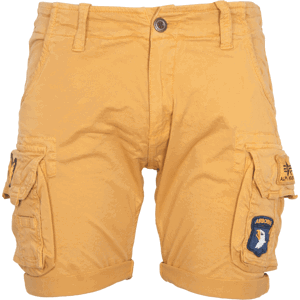 Alpha Industries Kalhoty krátké  Crew Short Patch wheat (pšenicová) 32