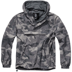 Brandit Bunda Windbreaker Summer grey camo M