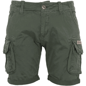 Alpha Industries Kalhoty krátké  Crew Short olivová tmavá 28