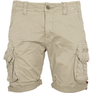 Alpha Industries Kalhoty krátké  Crew Short olivová světlá 30