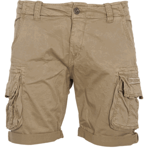 Alpha Industries Kalhoty krátké  Crew Short khaki 30