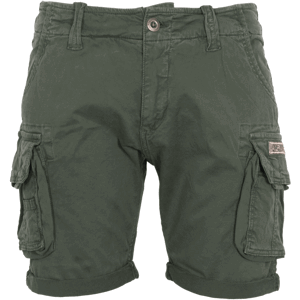 Alpha Industries Kalhoty krátké  Crew Short olivová tmavá 31