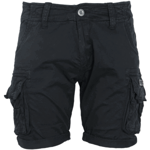 Alpha Industries Kalhoty krátké  Crew Short černé 31