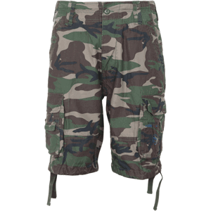 Brandit Kalhoty krátké Pure Vintage Shorts woodland L