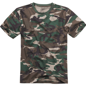 Tričko US T-Shirt BRANDIT woodland 4XL