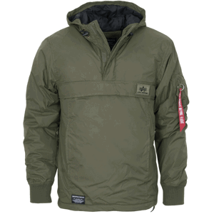 Alpha Industries Bunda  WP Anorak zelená tmavě S