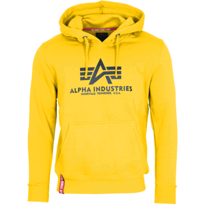 Alpha Industries Mikina  Basic Hoody empire yellow S