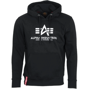 Alpha Industries Mikina  Basic Hoody černá S