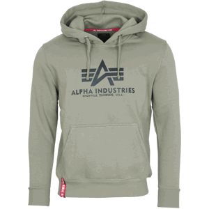 Alpha Industries Mikina  Basic Hoody olivová XXL