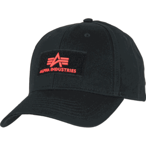 Alpha Industries Čepice  Baseball VLC II Cap černá | červená