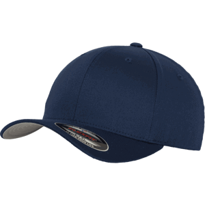 Brandit Čepice Baseball Cap Flexfit Wooly Combed navy S/M