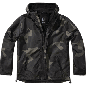 Brandit Bunda Windbreaker Frontzip švédská M90 darkcamo L