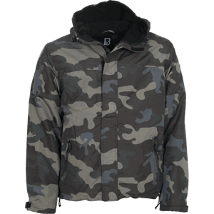 Brandit Bunda Windbreaker Frontzip darkcamo 6XL