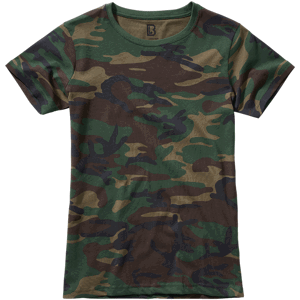 Brandit Tričko dámské Ladies T-Shirt woodland S