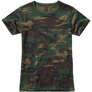 Brandit Tričko dámské Ladies T-Shirt woodland XL
