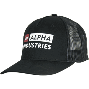 Alpha Industries Čepice  Baseball Block-Logo Cap černá