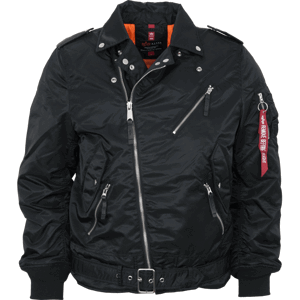 Alpha Industries Bunda  Outlaw Jacket černá L