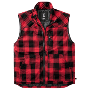 Brandit Vesta Lumber Vest červená | černá 7XL