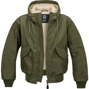 Brandit Bunda CWU Jacket hooded olivová XL