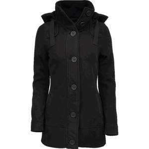 Brandit Kabát Women Square Fleece Jacket černý XL
