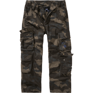 Brandit Kalhoty dětské Kids Pure Vintage Pants darkcamo 146/152