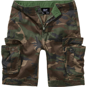 Brandit Kalhoty krátké dětské Kids Urban Legend Shorts woodland 122/128