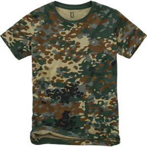 Brandit Tričko dětské Kids T-Shirt flecktarn 122/128