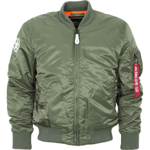 Alpha Industries Bunda  MA-1 VF ARMY šalvějová XL