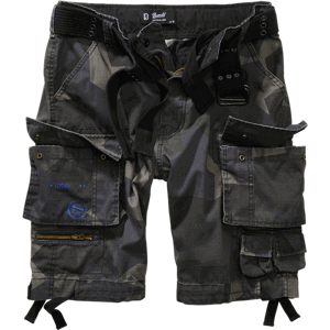 Brandit Kalhoty krátké Savage Ripstop Shorts švédská M90 darkcamo S