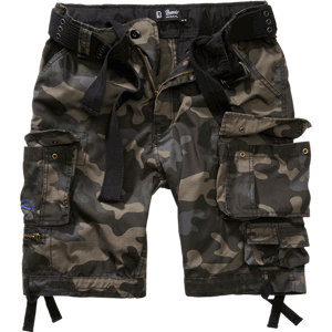 Brandit Kalhoty krátké Savage Ripstop Shorts darkcamo 7XL