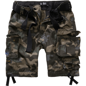 Brandit Kalhoty krátké Savage Ripstop Shorts darkcamo 3XL