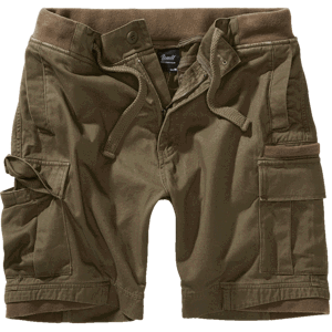 Brandit Kalhoty krátké Packham Vintage Shorts olivové M