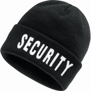 Brandit Čepice Security Beanie černá