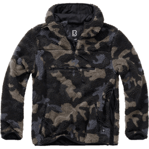 Brandit Pulovr Teddyfleece Worker Pullover darkcamo S